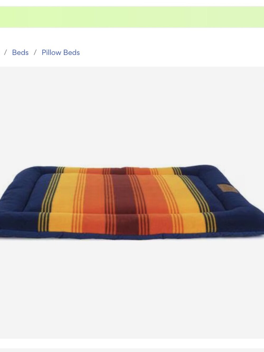 Brand new Pendleton National Park Comfort Cushion Pillow Dog or Cat Bed
